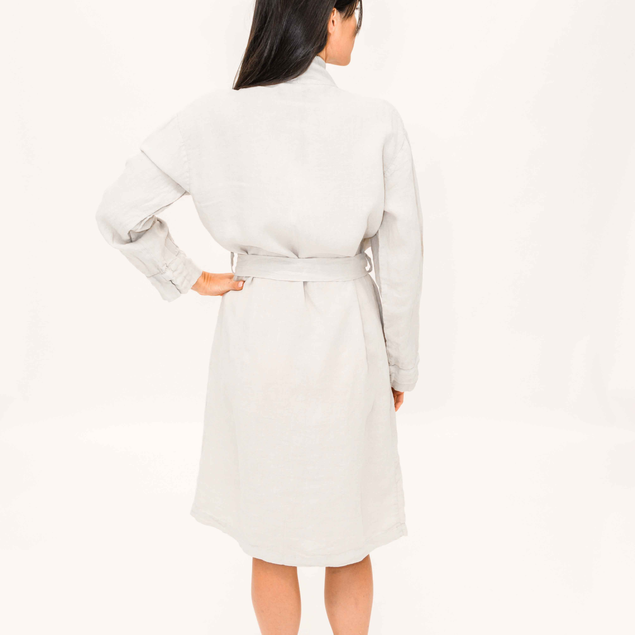 Linen Bathrobe