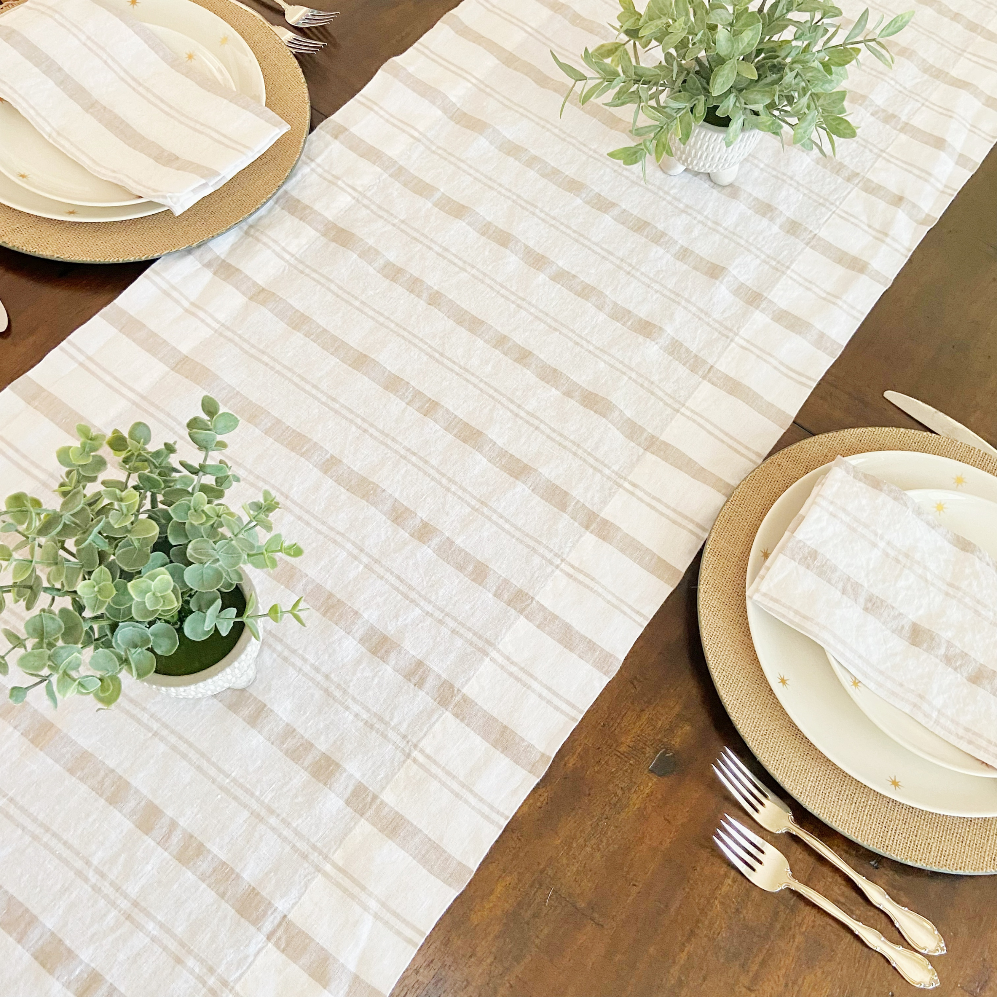 Striped Table Runner