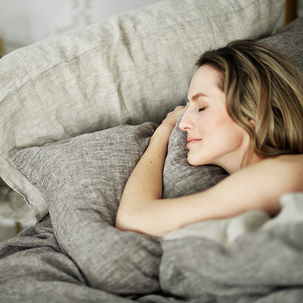 Melange Shams Pillowcase Beflax Linen