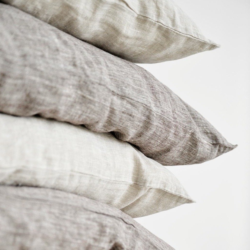 Melange Shams Pillowcase Beflax Linen