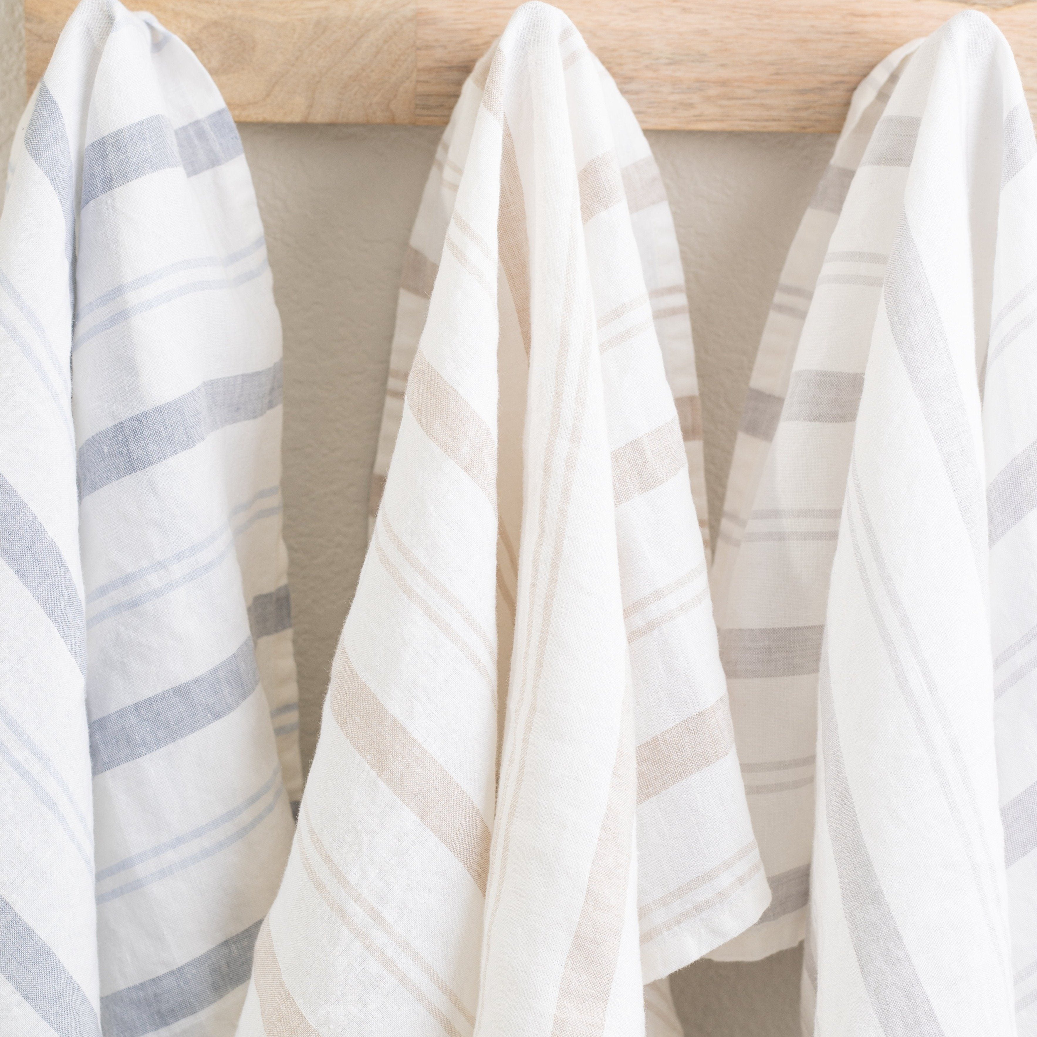 Striped Kitchen Towel Kitchen Towel Beflax Linen