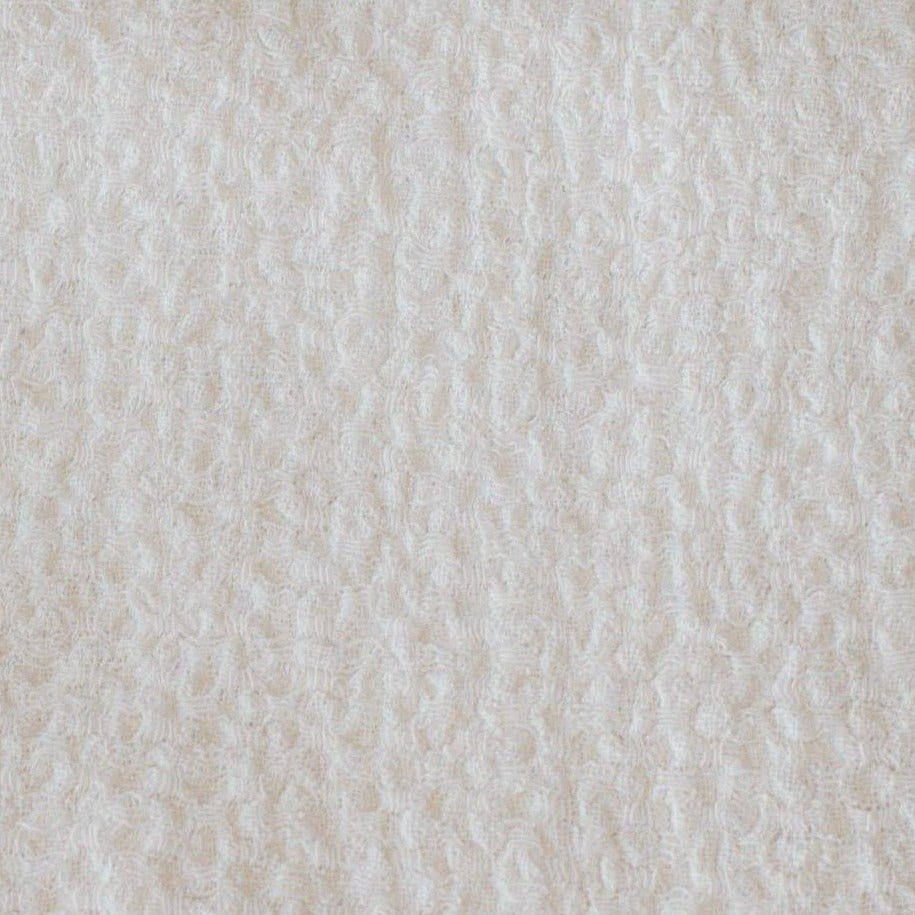 White Linen Throw Blanket - Beflax Linen